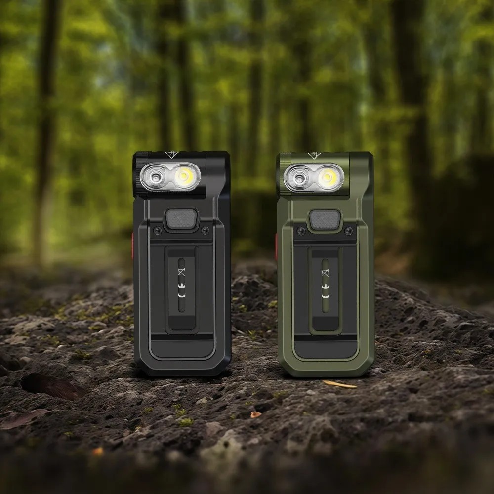 Фонарь клипса Fenix SW05R-RED 150 Lumen (Зеленый, свет Белый/Красный)