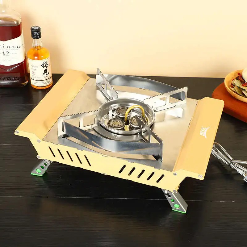 Газововая плита Хот-Спот BRS-35A 7кВт (Khaki; 350*237*135/105мм)