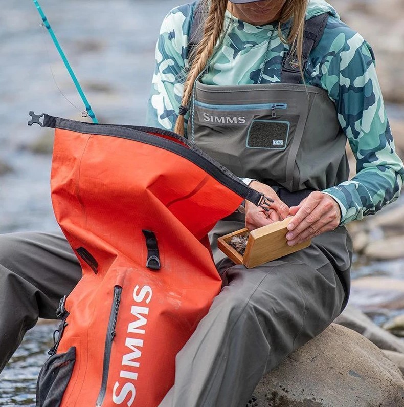 Рюкзак Simms Dry Creek Rolltop Backpack 30L (Simms Orange; 30л)