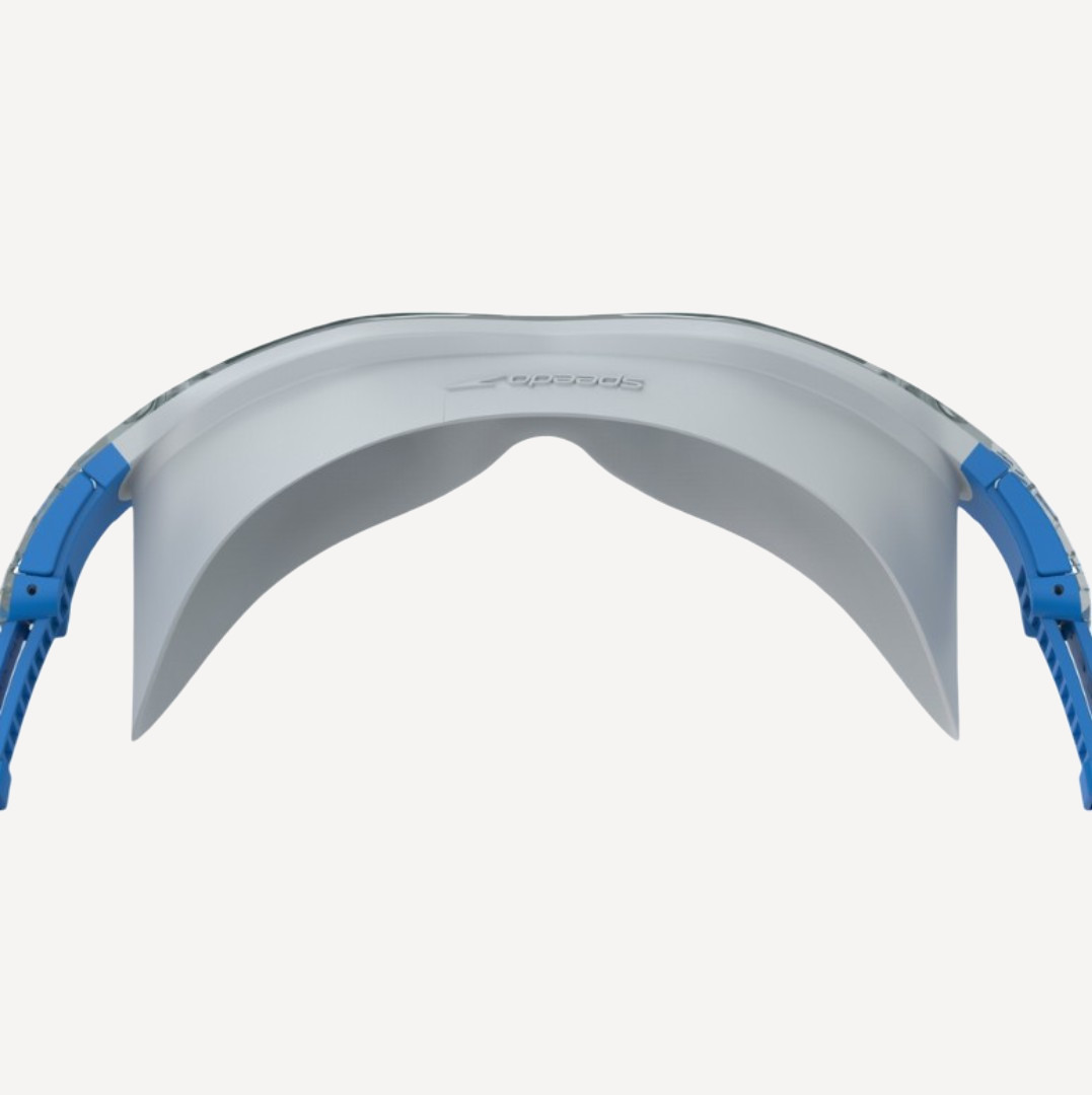 Очки для плавания Speedo Hydrosity Swim Mask (прозрачные; Серый/Голубой)