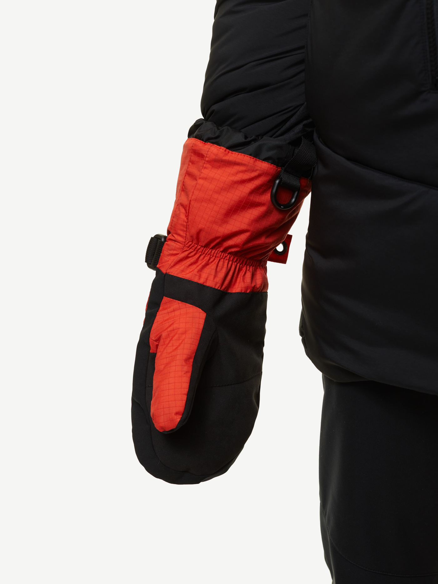 Рукавицы BASK BRUTAL Pole (L (24-25); Оранжевый/Черный)