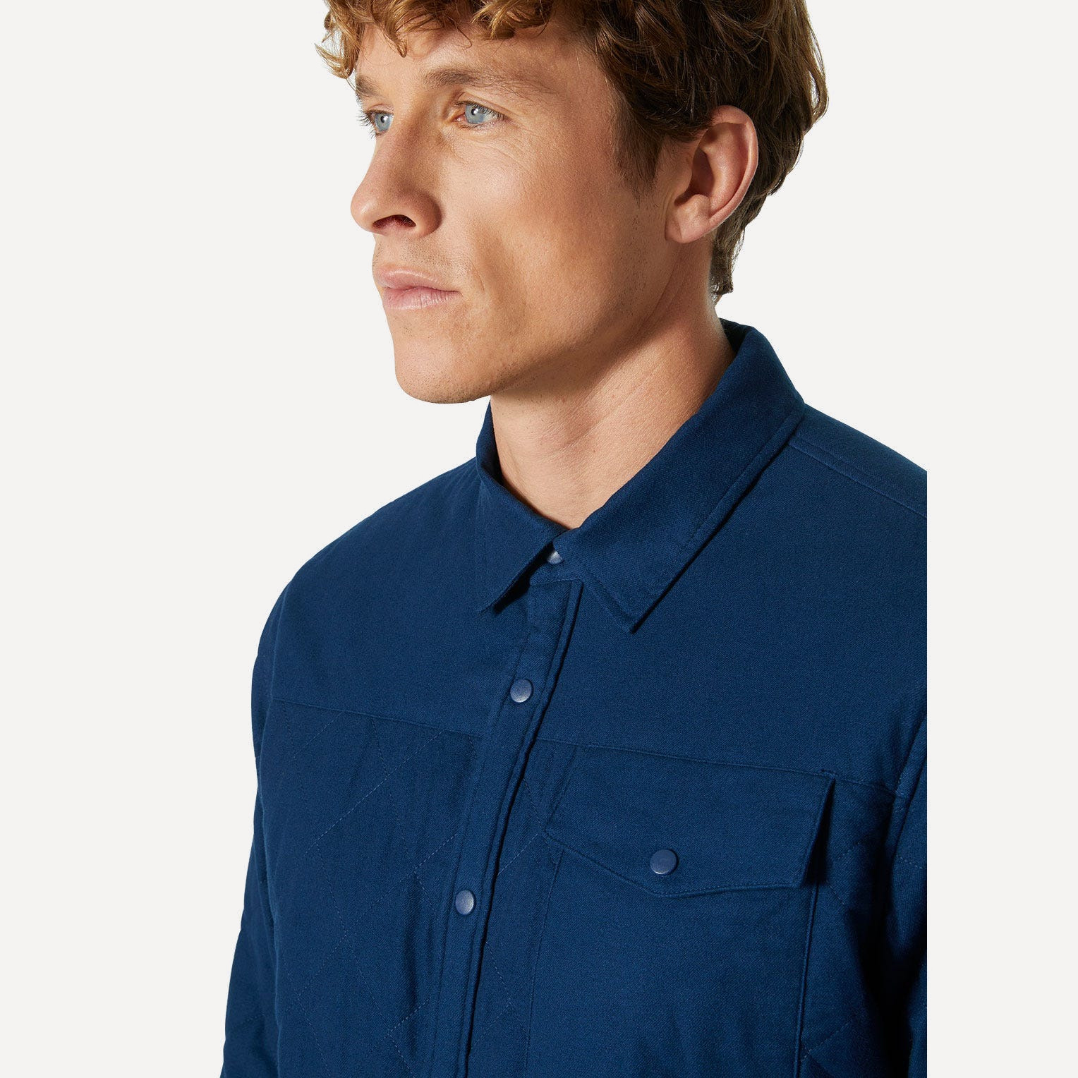 Куртка-рубаха HH Man Isfjord Insulated Shacket (Мужской; XL; Ocean)