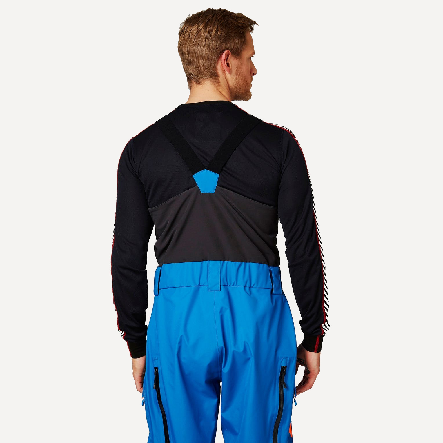 Термобелье верх HH Man LIFA Stripe Long-sleeve Crew (M; Navy)