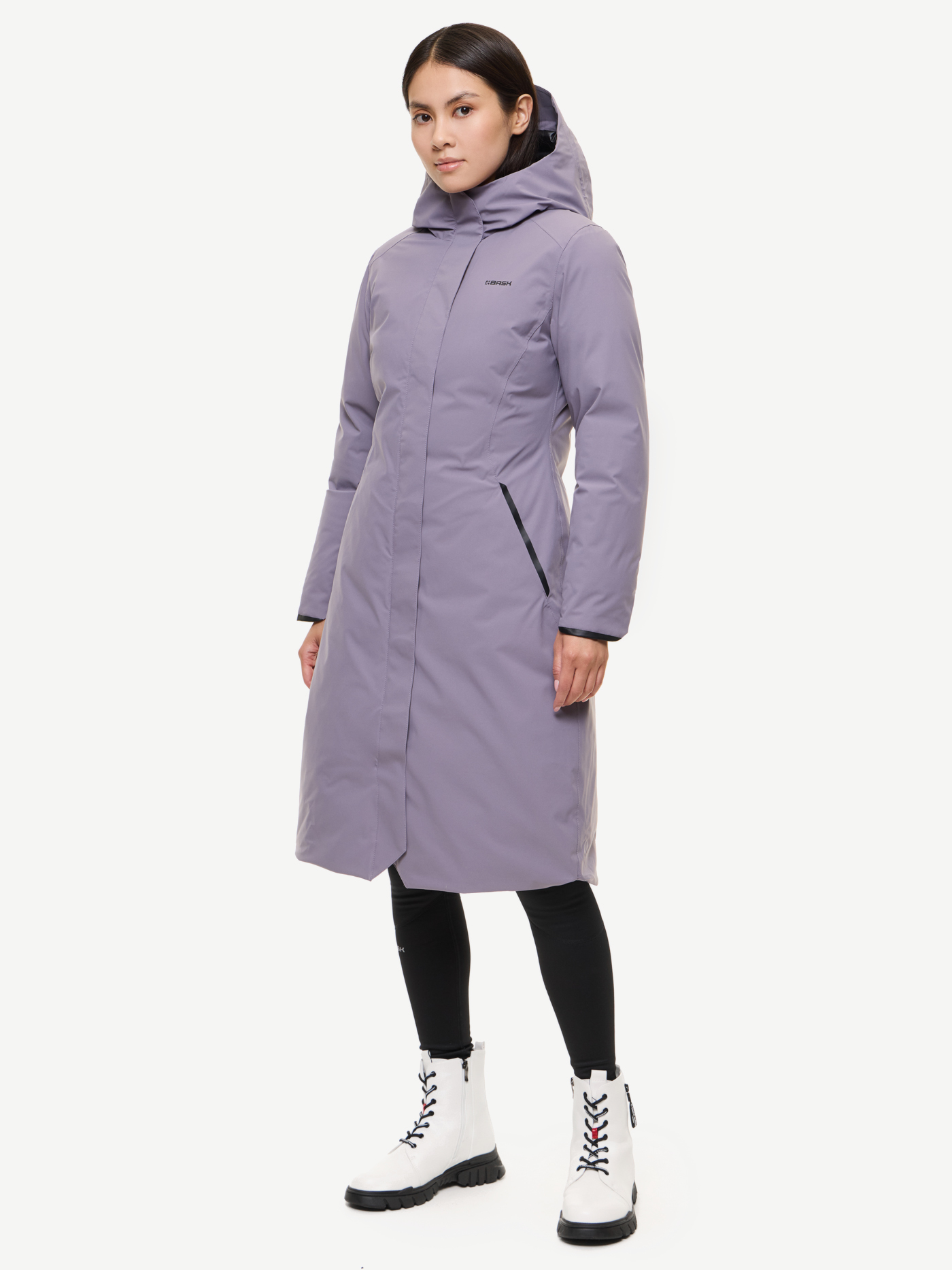 Пуховое пальто BASK FLAME (Женский; 50; Платиновый Серый) Пуховое пальто BASK FLAME (Женский; 50; Платиновый Серый)