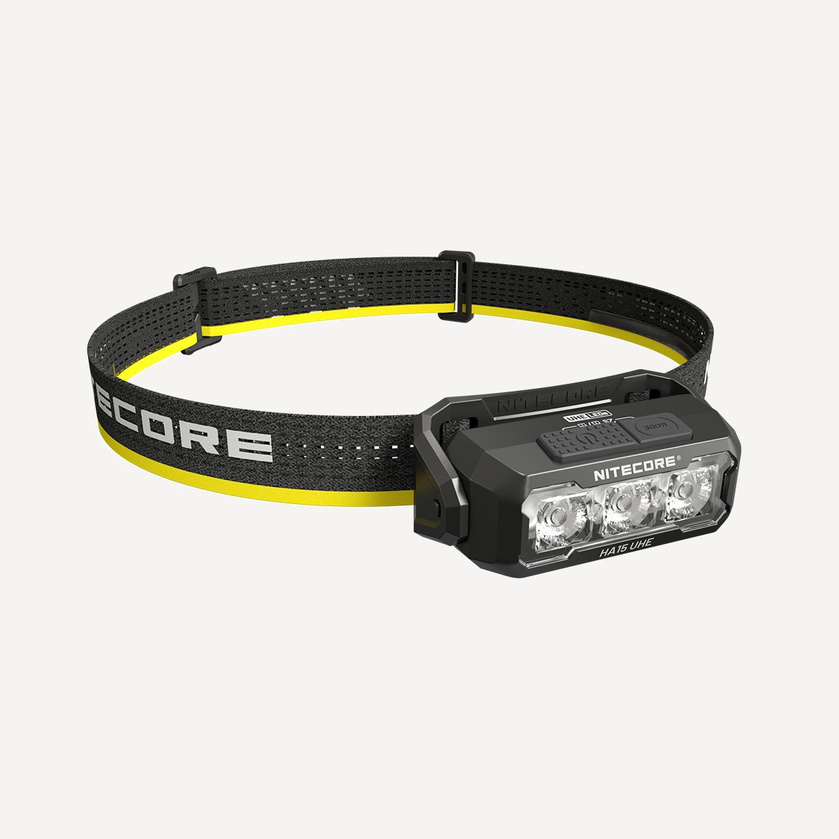 Фонарь налобный NiteCore HA15UHE 400Lum (свет Белый(6000K); AA (в комплекте))