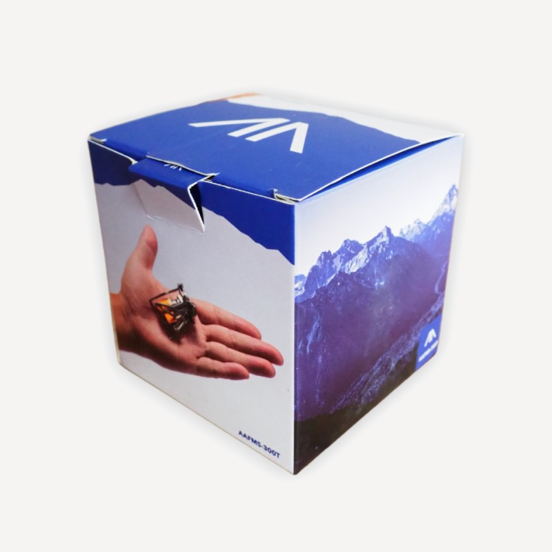 Газовая горелка GORAA Hornet Titanium Stove (серый / оранжевый)