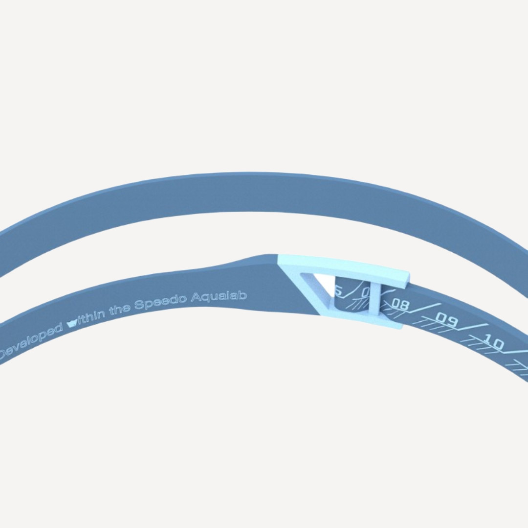 Очки для плавания Speedo Fastskin Pure Focus Mirror (зеркальные; синий/желтый)