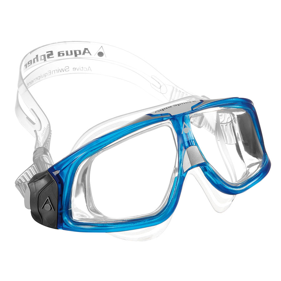 Очки для плавания Seal 2.0 (прозрачные линзы; light blue/white)