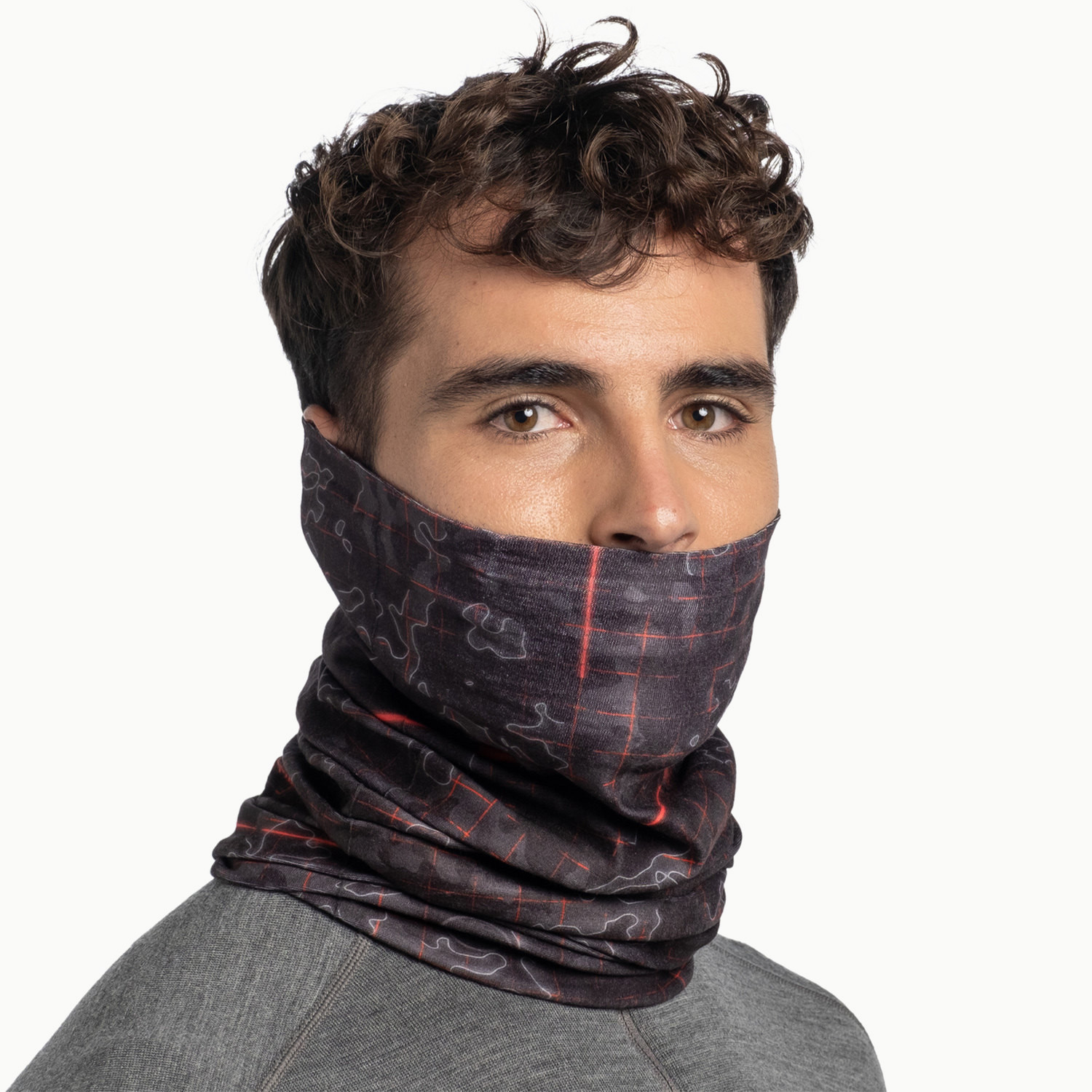 Бандана BUFF Thermonet (; one size; Emgy Graphite) Бандана BUFF Thermonet (; one size; Emgy Graphite)