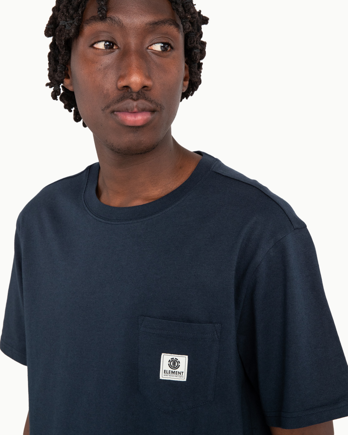 Футболка BASIC Pocket LBL (M (48); eclipse navy; Мужской)