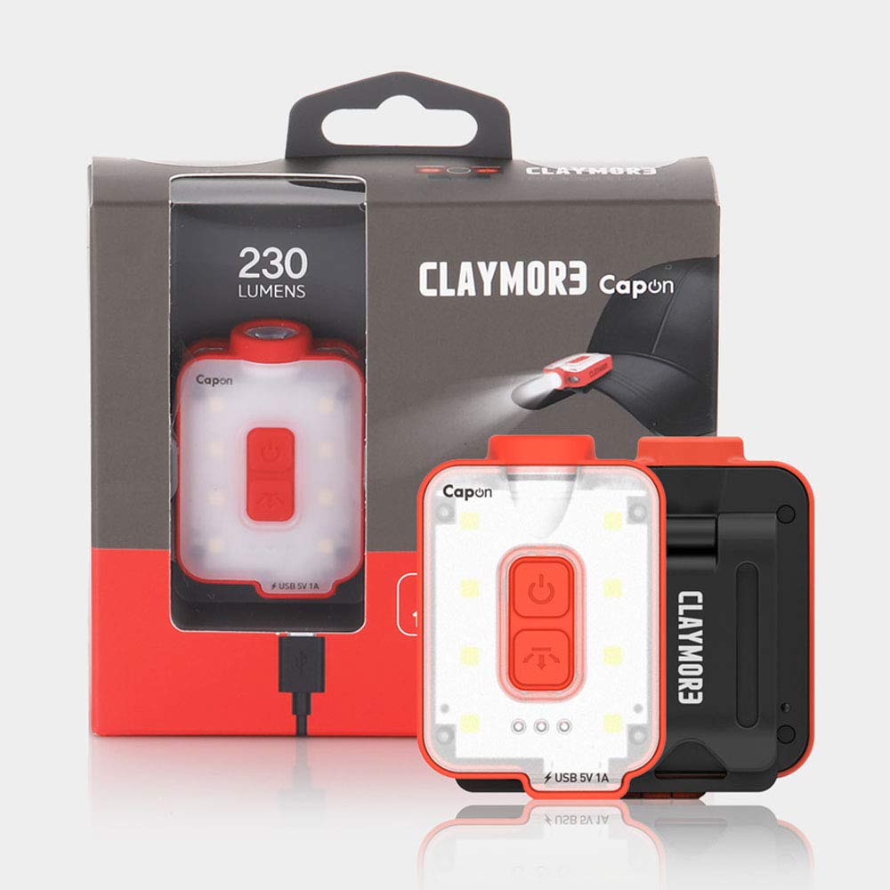 Фонарь налобный Capon 40B, 230 lum (Red)