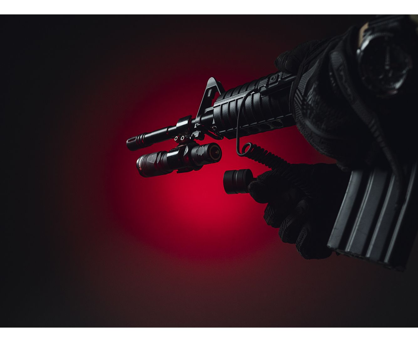 Кнопка выносная Armytek Magnetic MRS-01 (Черный шнур 25-70см)