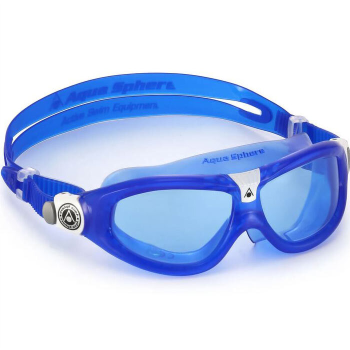 Очки для плавания Seal Kid 2 голубые линзы