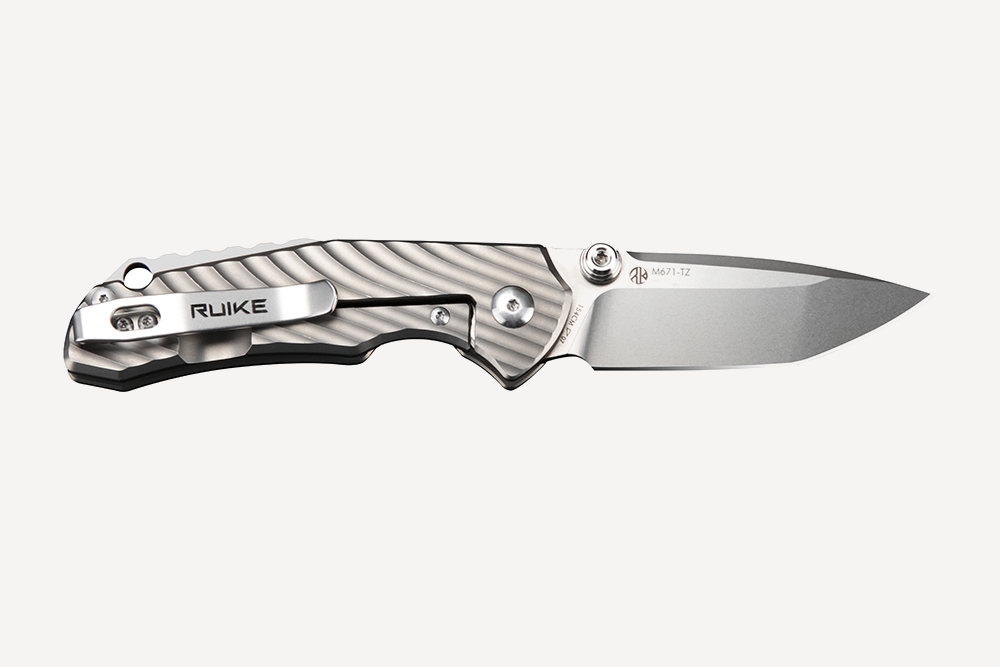 Нож складной RUiKE M671-TZ (Сталь_154СМ/Титан_T4) Нож складной RUiKE M671-TZ (Сталь_154СМ/Титан_T4)