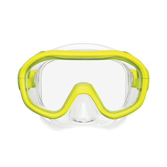 Комплект маска+трубка UCR-0211P в сумке (прозрачный силикон; FY)