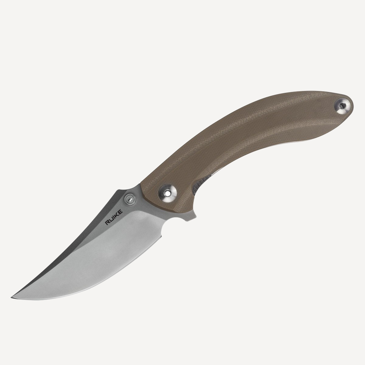 Нож складной RUiKE P155 (Сталь_14C28N/Песочный_G10) Нож складной RUiKE P155 (Сталь_14C28N/Песочный_G10)