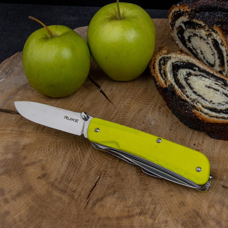 МультиТул RUiKE LD43 15-in-1 (Сталь_12С27/Зеленый_G-10) МультиТул RUiKE LD43 15-in-1 (Сталь_12С27/Зеленый_G-10)