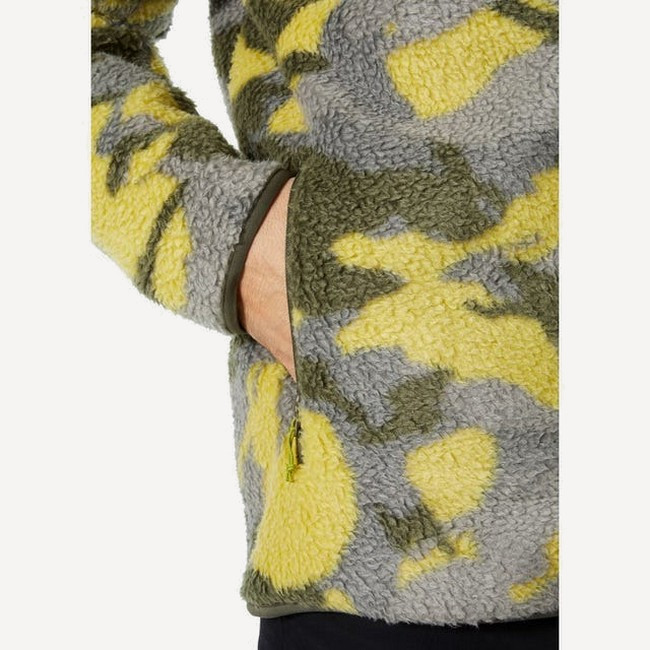 Куртка флис HH Man Panorama Printed Pile (Мужской; XL; Bright Moss Woodland Camo)