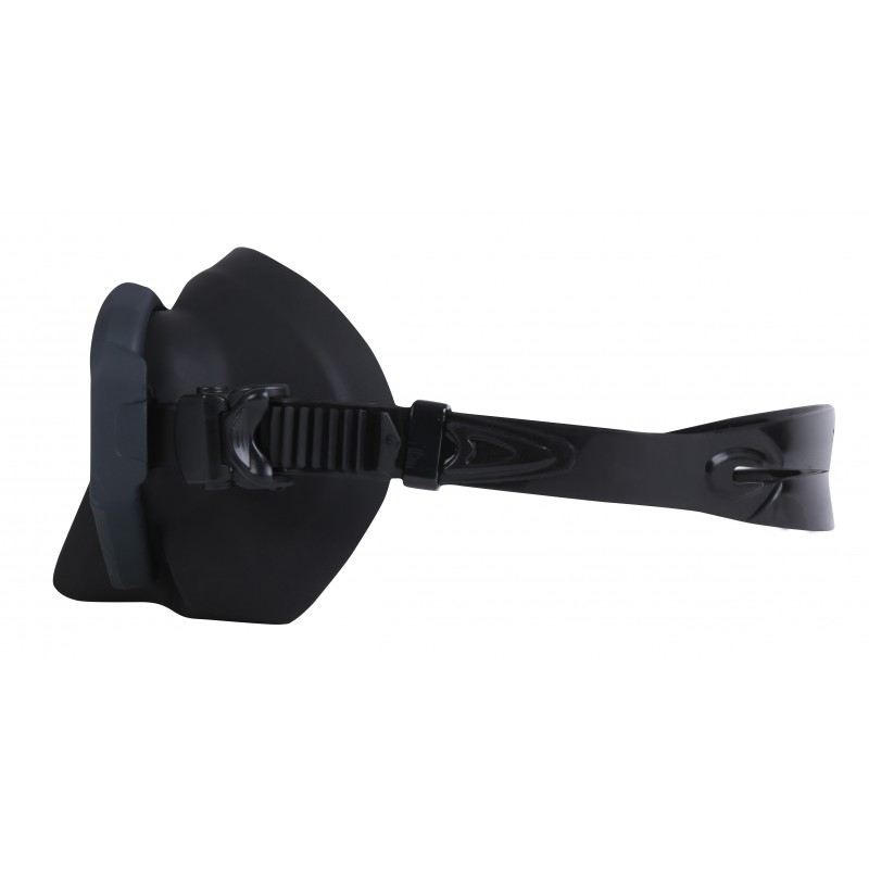 Маска Remora (черный силикон; черный)