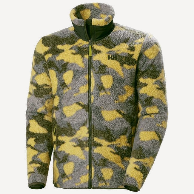 Куртка флис HH Man Panorama Printed Pile (Мужской; XL; Bright Moss Woodland Camo)