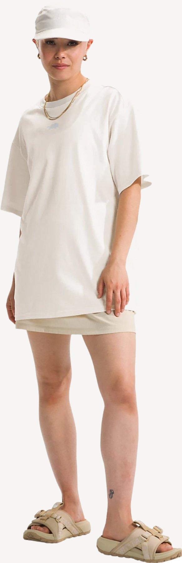 Футболка TNF W S/S Evolution Oversized Tee (Женский; S; WhiteDune)