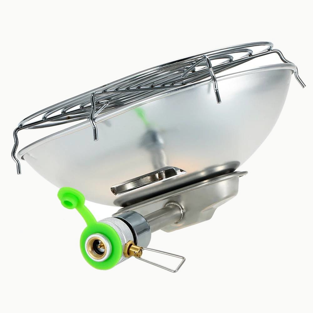 Газовый обогреватель BRS-H22 1кВт (Серый, 21,5x20x11см)