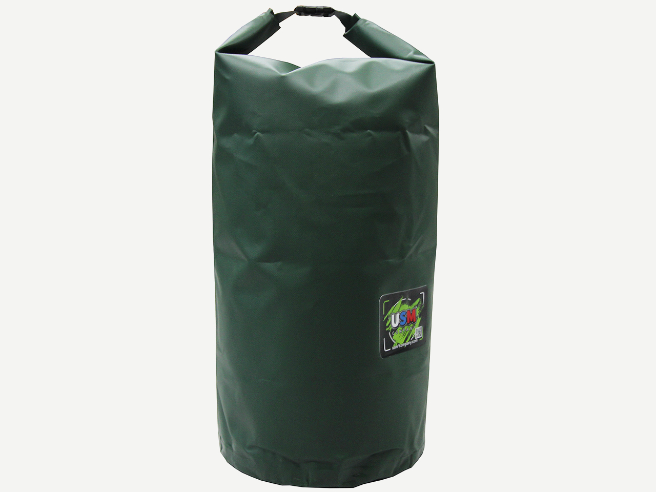 Гермобаул USM с лямкой для переноски 80л (зеленый)