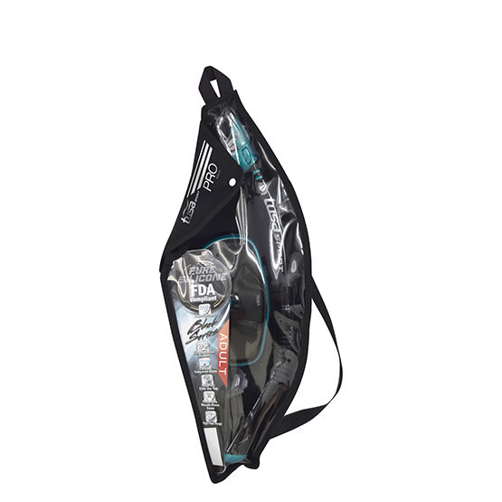 Комплект маска+трубка UCR-1625PQB Black Series, в сумке