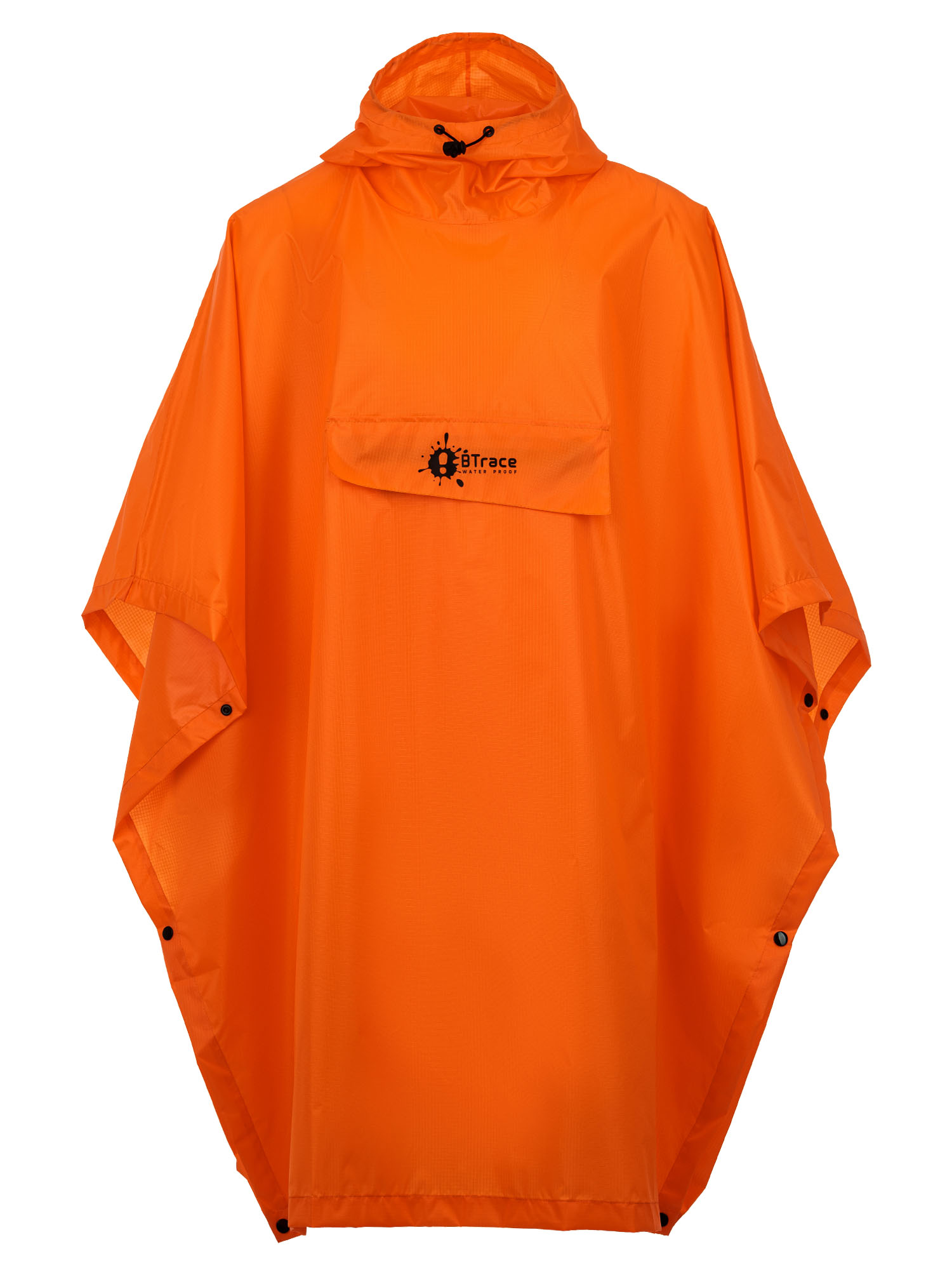 Дождевик-пончо BTrace Rain Compact (; one size; Оранжевый)