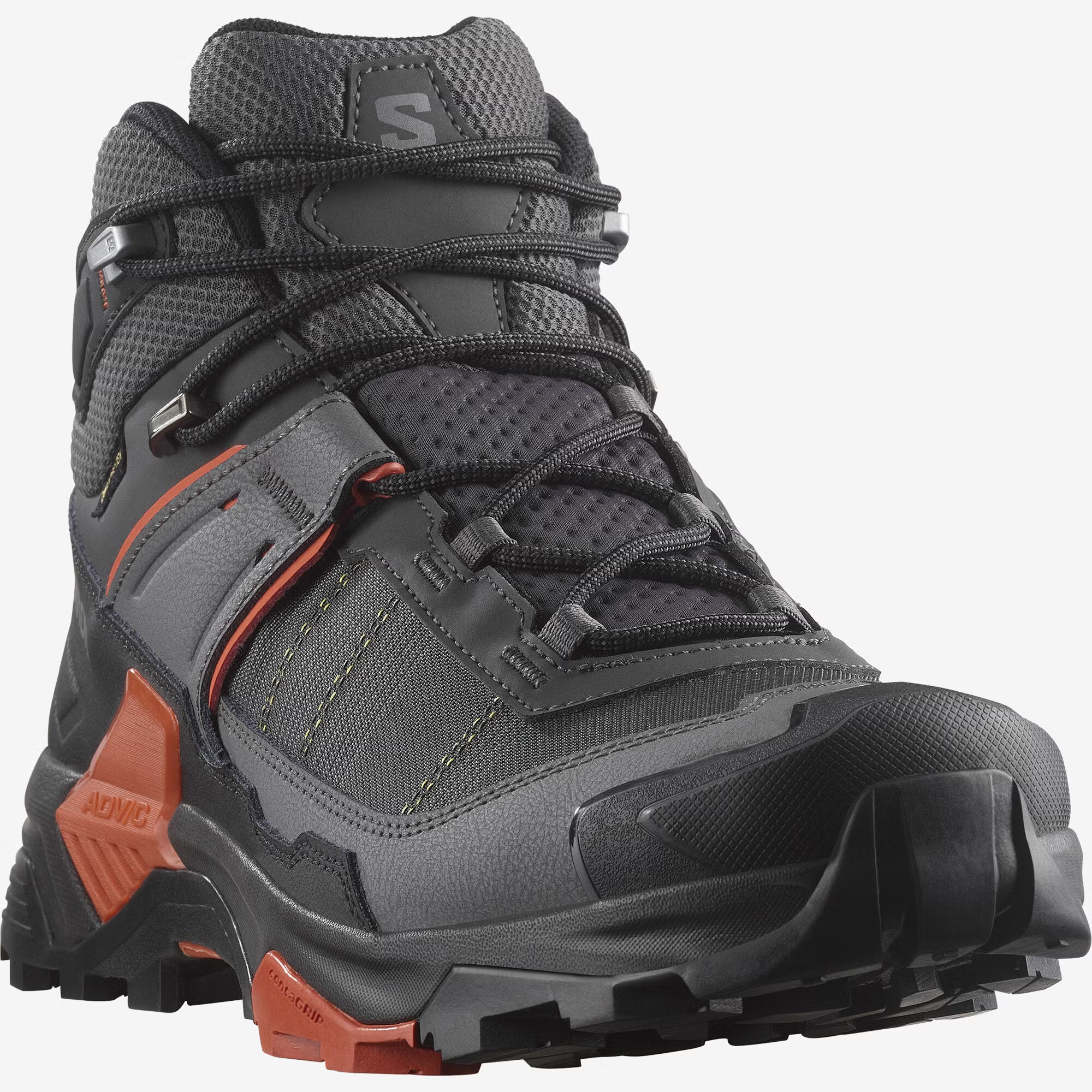 Ботинки X ULTRA 5 MID GTX (RU 41.5 UK 8.5 USm 9 СМ 26.5; asphalt/castlerock/burnt ochre)