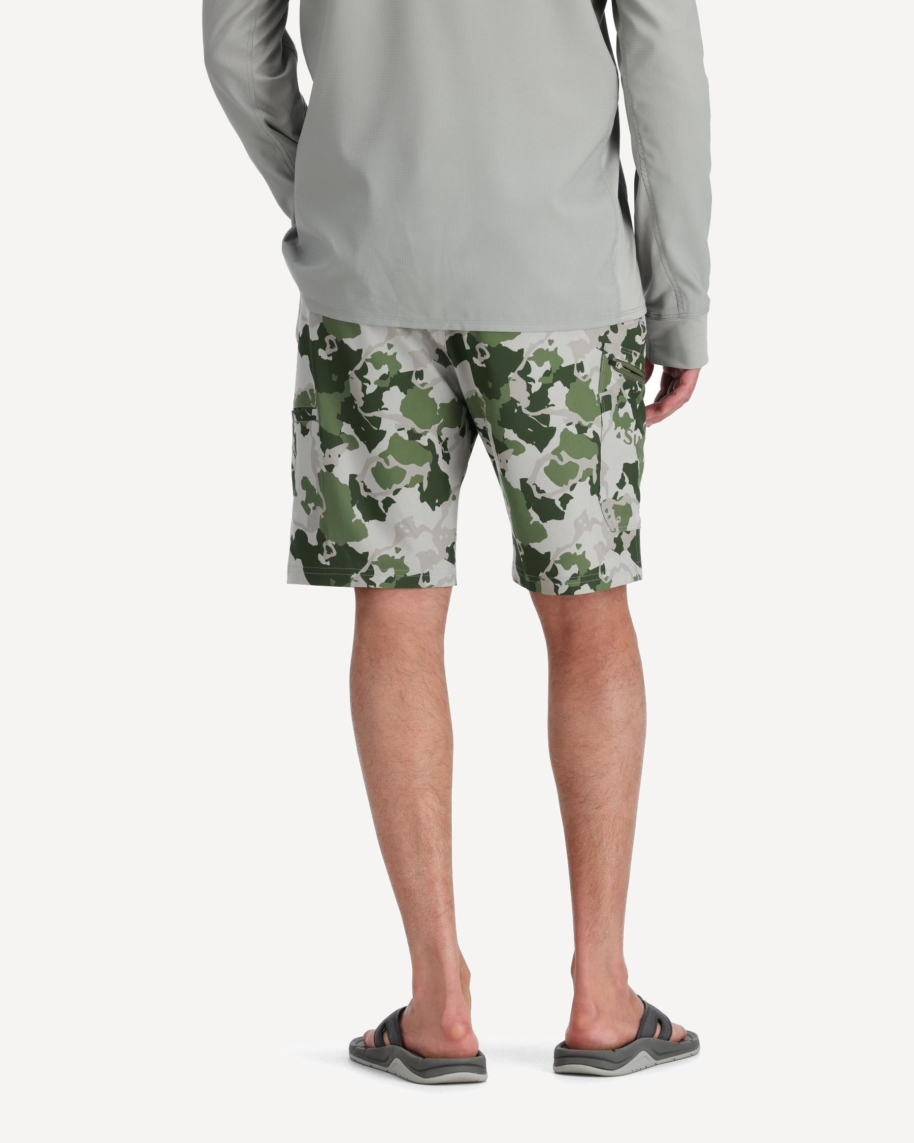 Шорты Simms Seamount Board Shorts (Мужской; M_34W; Regiment Camo Carbon)