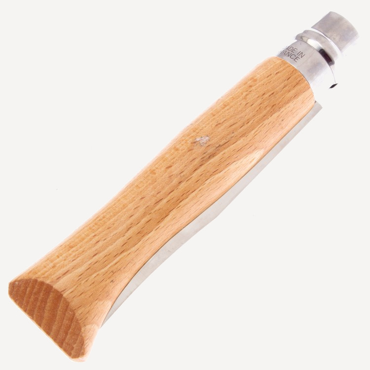Нож складной Opinel Tradition №12 VRI (INOX) 12см (натуральный бук / нерж. сталь)