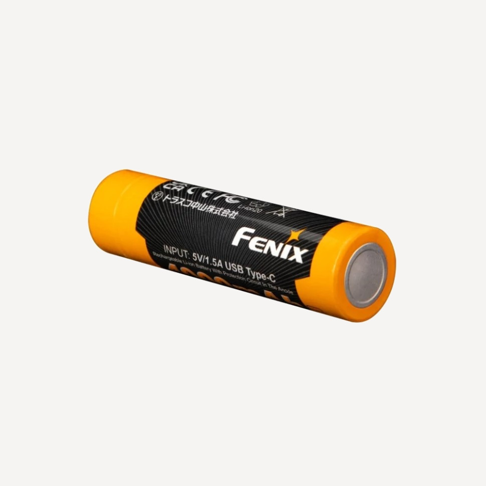 Аккумулятор 18650 Fenix ARB-L18-4000U (Li-Ion 3,6V/14,4Wh/max7A USB-C) Аккумулятор 18650 Fenix ARB-L18-4000U (Li-Ion 3,6V/14,4Wh/max7A USB-C)