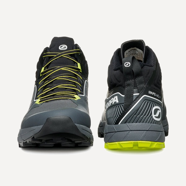 Ботинки RAPID MID GTX (RU 42.5 EU 43.5 USm 10 (1/3) СМ 28.3; anthracite-acid lime)