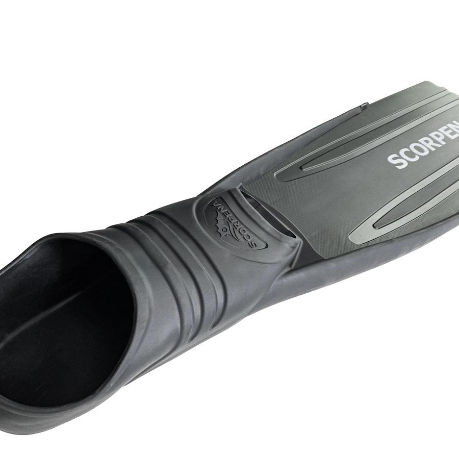 Ласты Scorpena X3 - Short (46-48; черный)