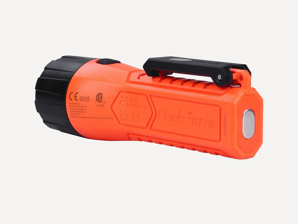 Фонарь взрывобезопасный Fenix WF11E 200 Lumen (Оранжевый +3AA) Фонарь взрывобезопасный Fenix WF11E 200 Lumen (Оранжевый +3AA)