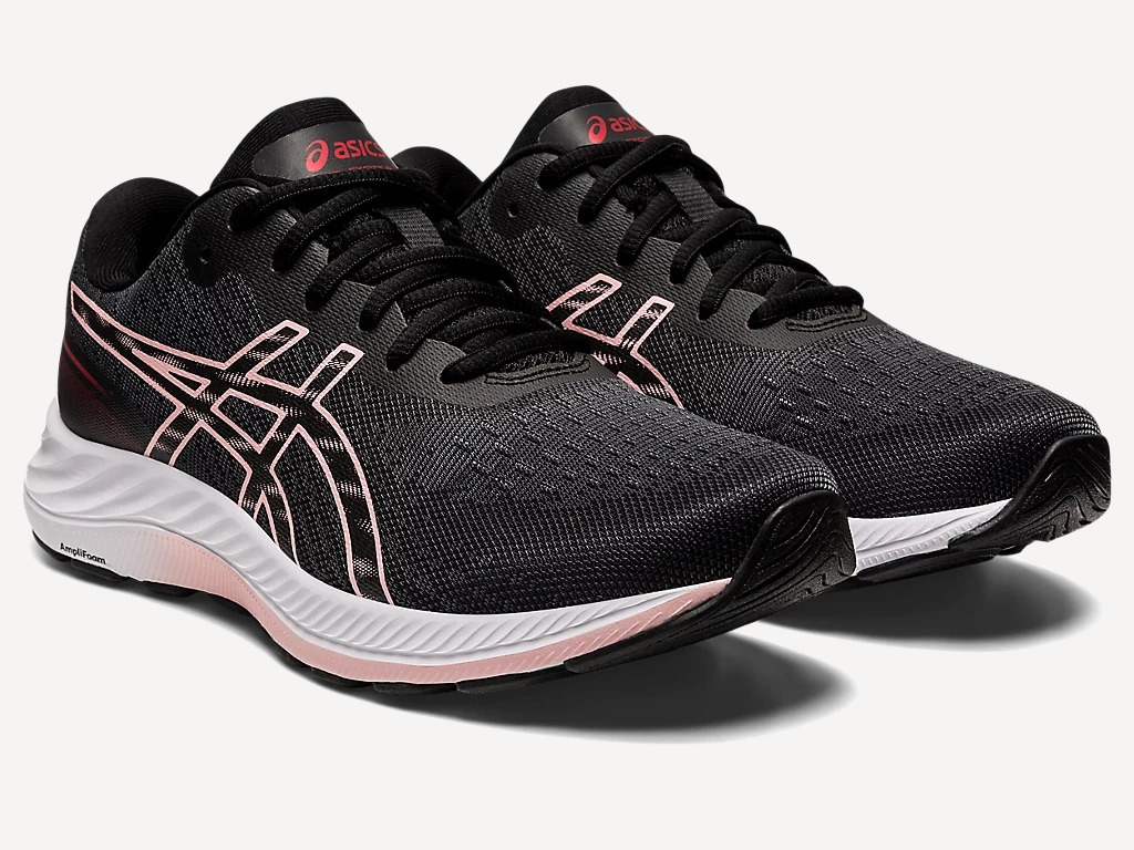 Asics GEL EXCITE 9 Ws black frosted rose RU 39.5 EU 40.5 USw 9 25.75