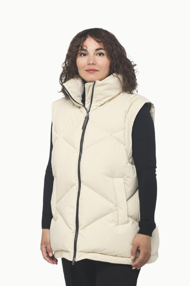 Пуховик Грета SkyStretch Goose (Женский; 50; Светлый Беж) Пуховик Грета SkyStretch Goose (Женский; 50; Светлый Беж)