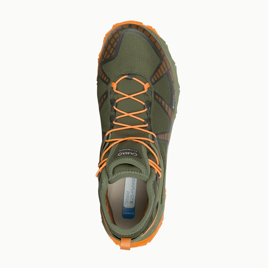 Кроссовки FLYROCK MID GTX (EU 45 UK 10.5 СМ 29.5; military green/orange) Кроссовки FLYROCK MID GTX (EU 45 UK 10.5 СМ 29.5; military green/orange)