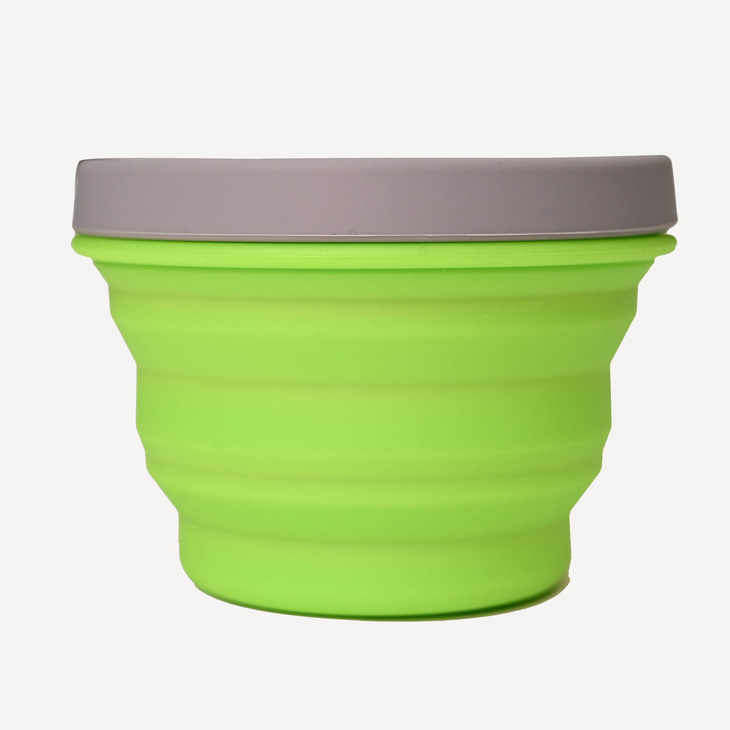 Миска складная GORAA Silicone Cup 0.5L (GreenGrass/Grey; 500мл) Миска складная GORAA Silicone Cup 0.5L (GreenGrass/Grey; 500мл)